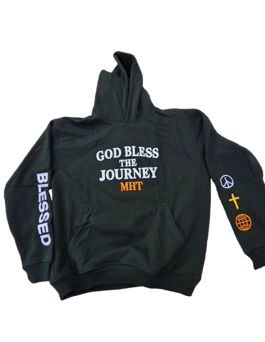 God Bless the Journey "Forest Green" Hoodie